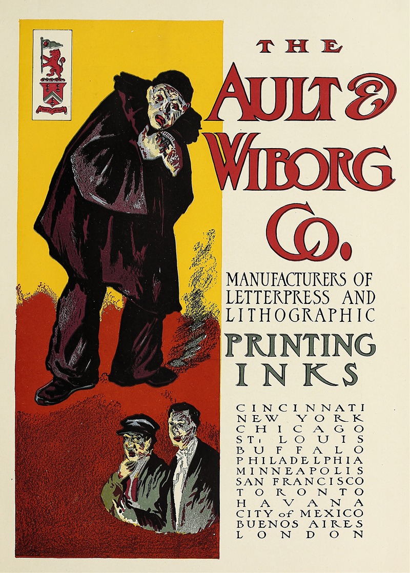 Ault and Wiborg, Ad. 036 by Аноним, 1890-1913 — digital art print download