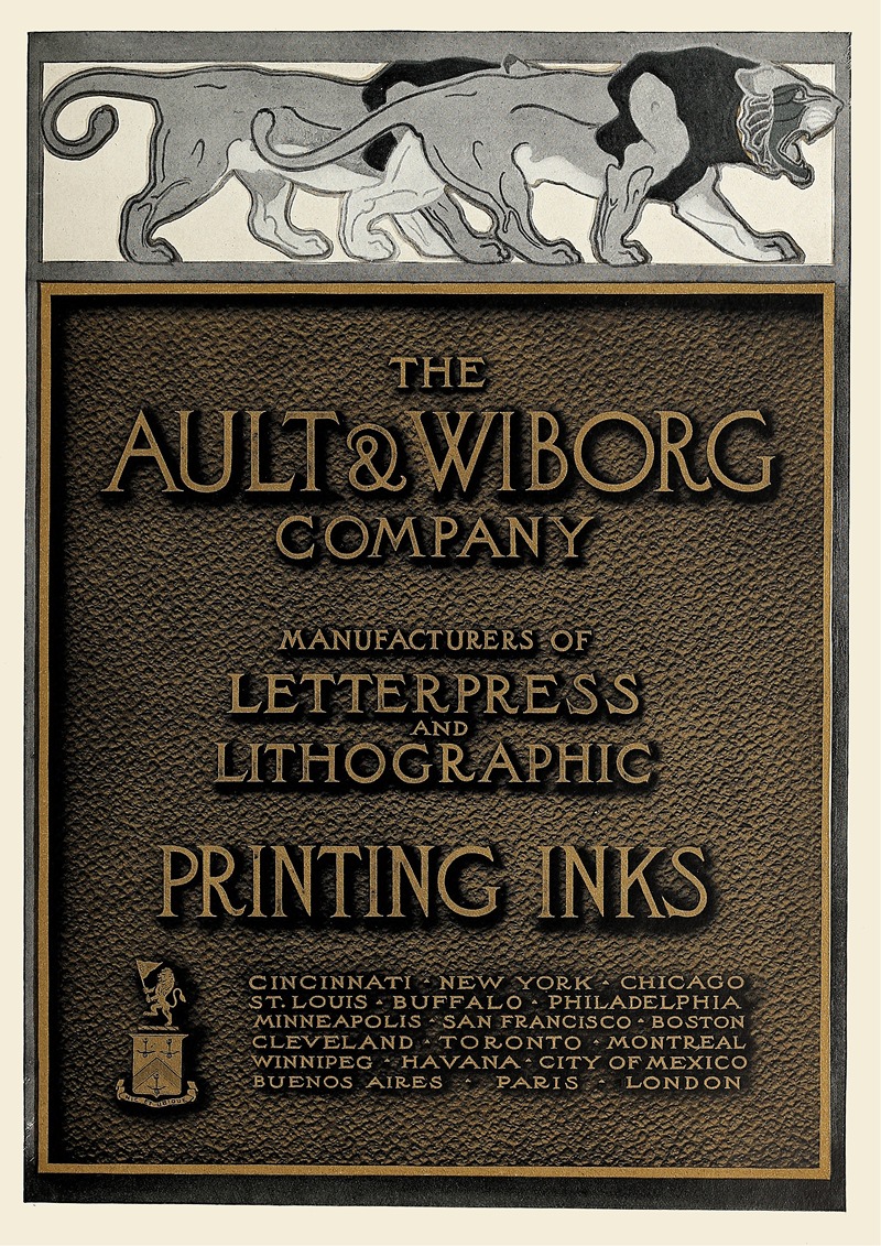Ault and Wiborg, Ad. 041 by Anonymous, 1890-1913 — digital art print download