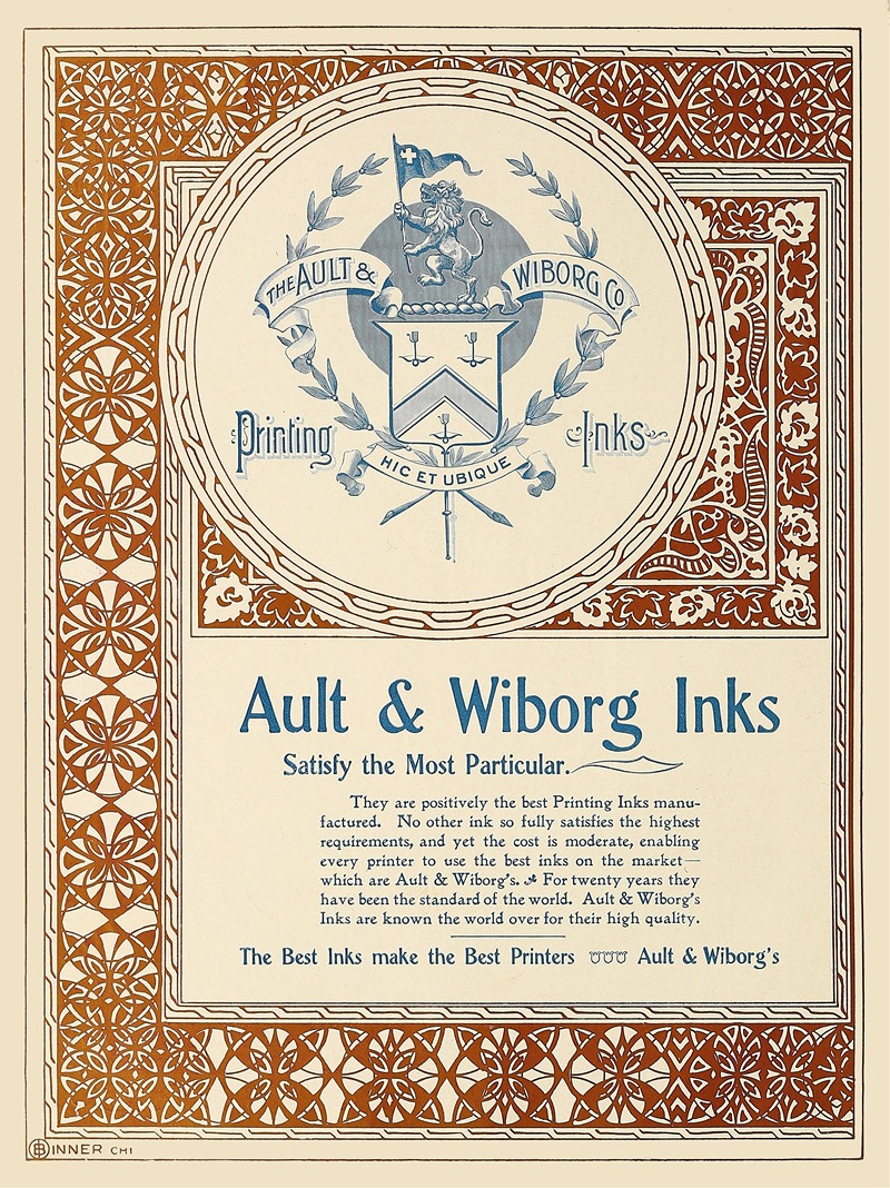 Ault and Wiborg, Ad. 056 by Аноним, 1890-1913 — digital art print download