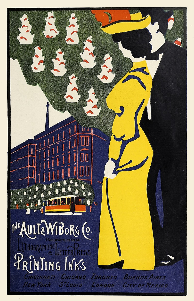 Ault and Wiborg, Ad. 066 by Аноним, 1890-1913 — digital art print download
