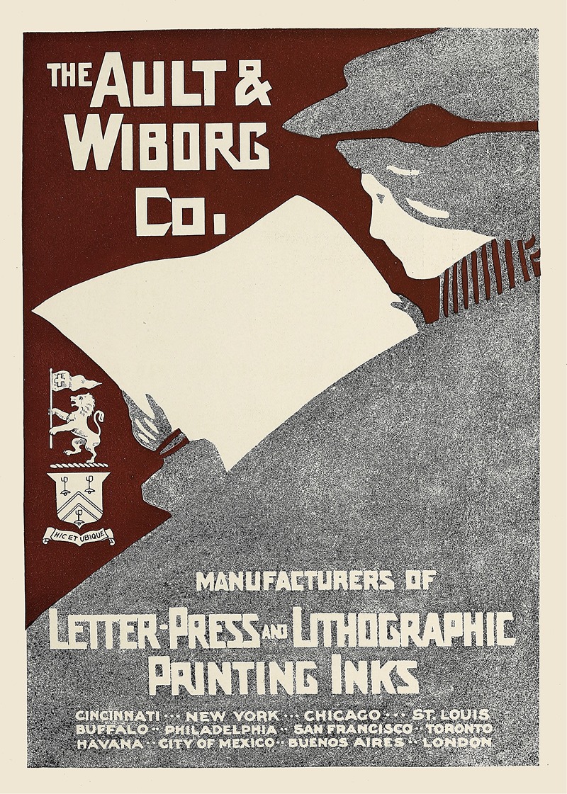 Ault and Wiborg, Ad. 072 by Аноним, 1890-1913 — digital art print download