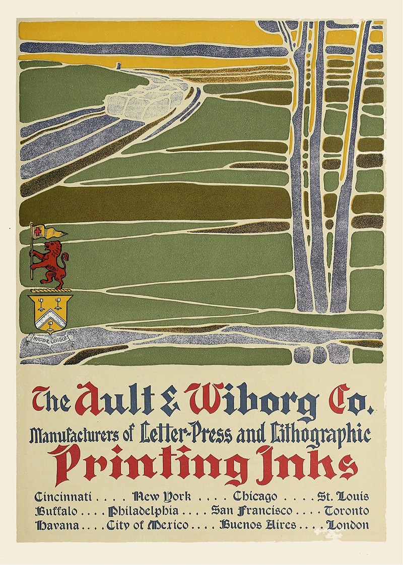 Ault and Wiborg, Ad. 077 by Аноним, 1890-1913 — digital art print download