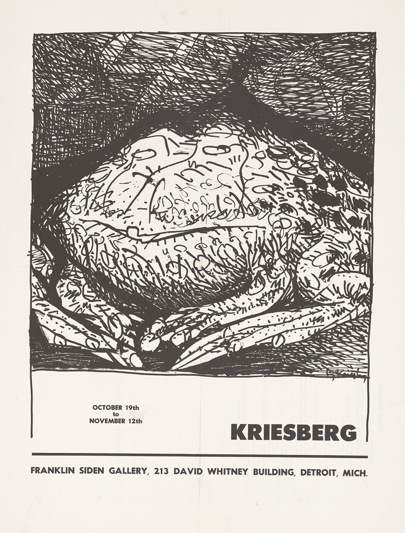 Kriesberg, October 19th to November 12th — Irving Kriesberg