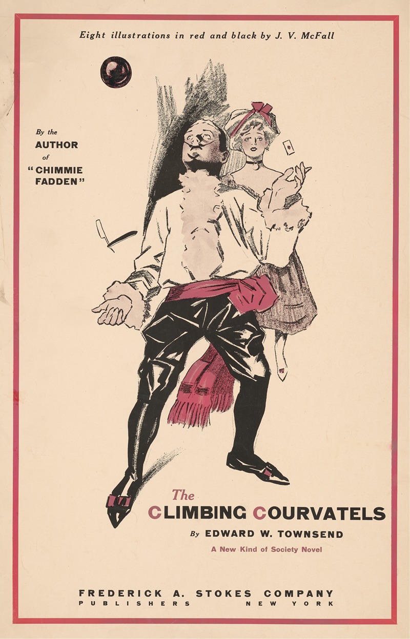 The climbing courvatels by J.V. McFall, 1909 — digital art print download