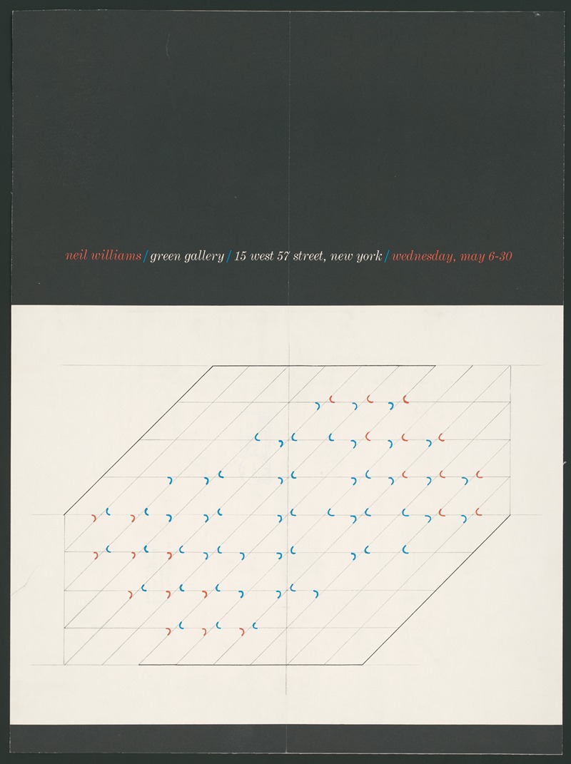 Neil Williams, Green Gallery by Neil Williams, 1964 — digital art print download