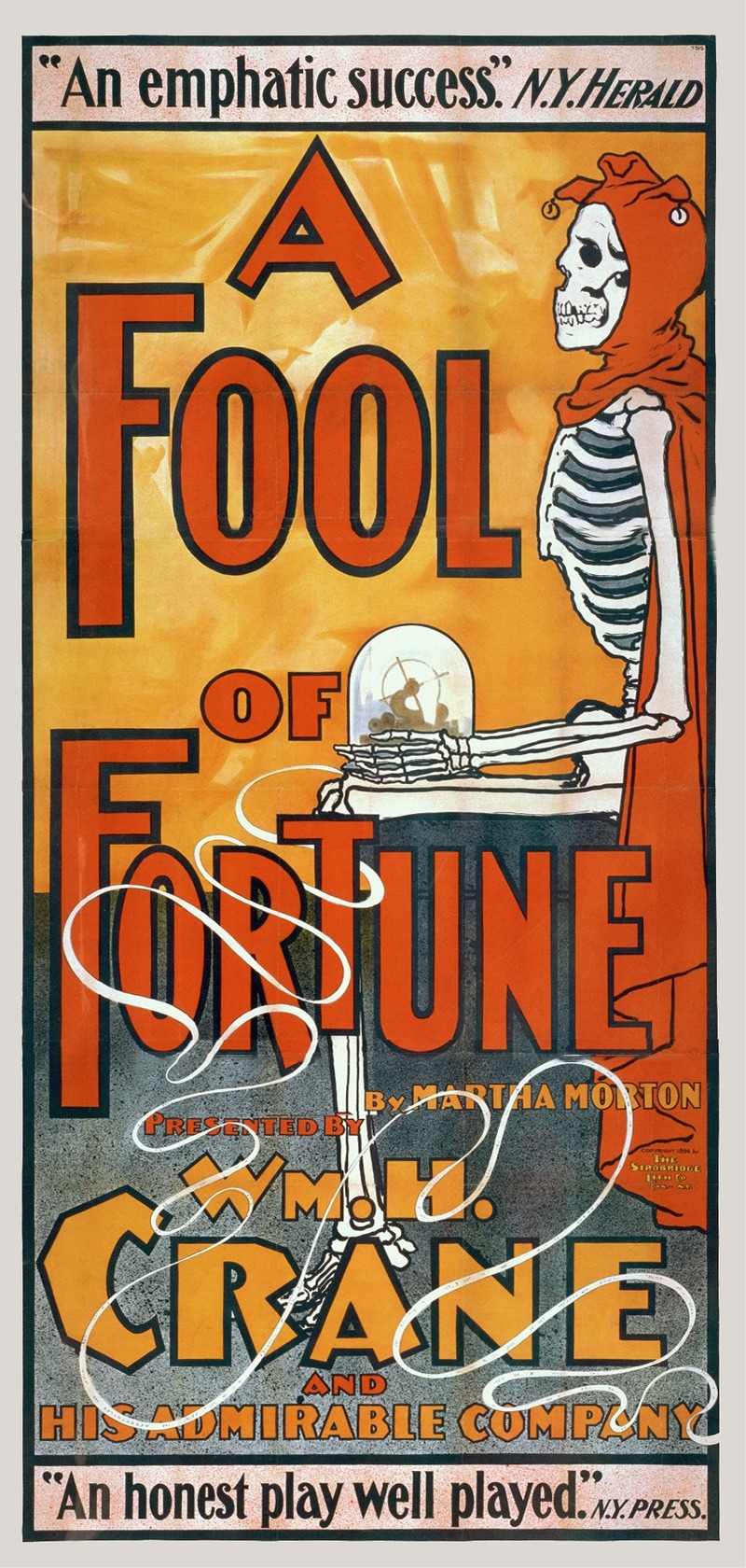 A fool of fortune by Стробридж и Ко. Лит., 1896 — digital art print download