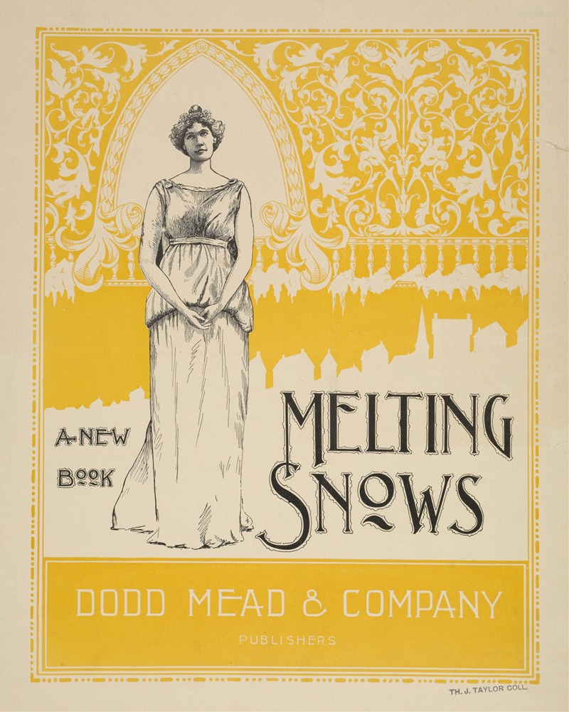 A new book. Melting snows. by Аноним, 1895 - 1911 — digital art print download
