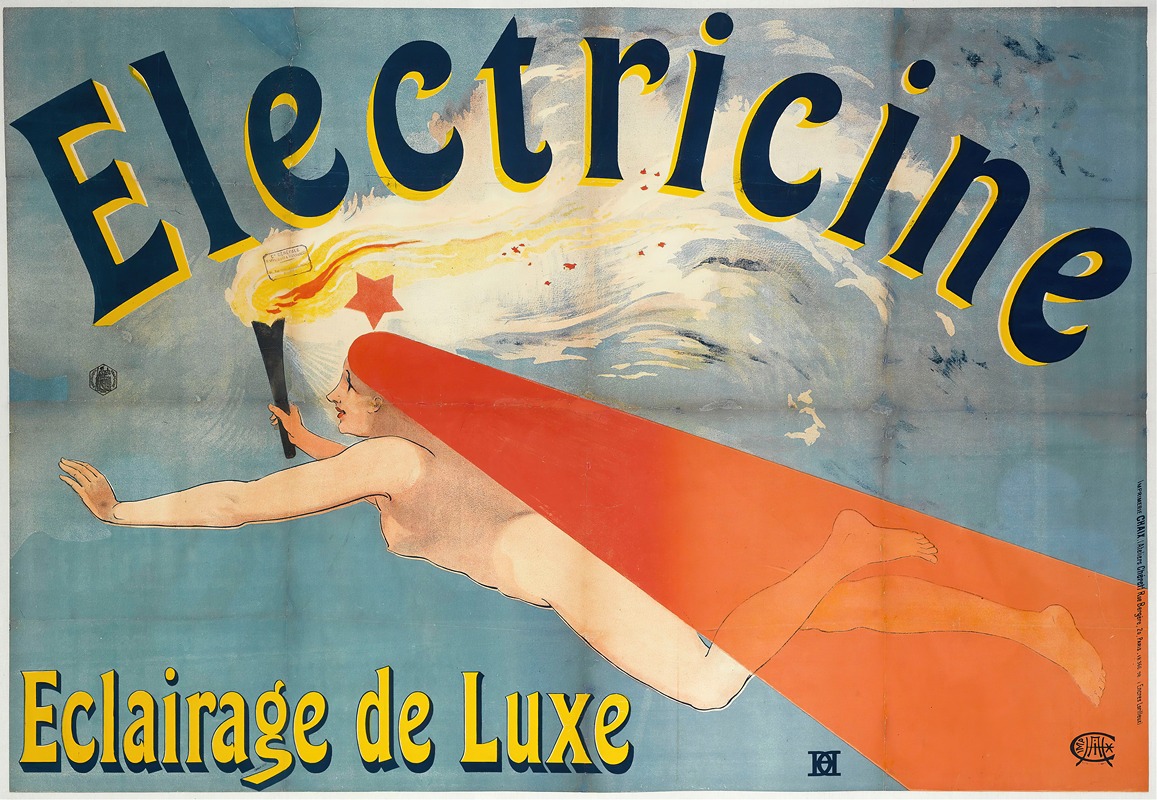 Electricine by Аноним, 1880-1900 — digital art print download