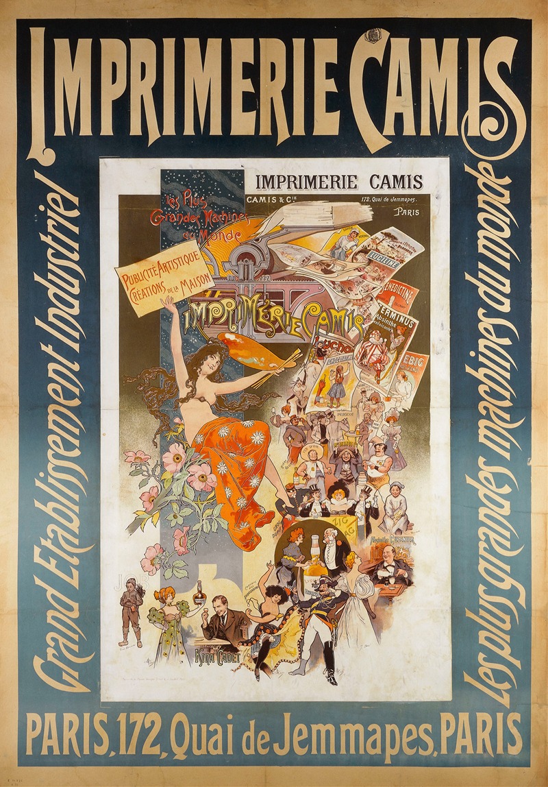 Imprimerie Camis by Аноним, 1880-1900 — digital art print download