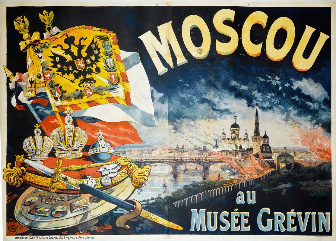 Moscow At Grevin Museum by Аноним, 1896 — digital art print download