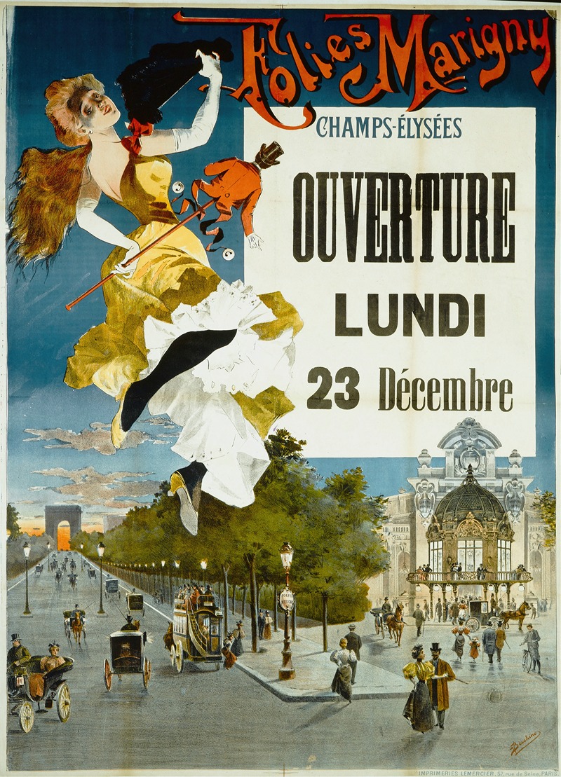 Folies Marigny Champs-Elysees Ouverture Lundi — Bocchino