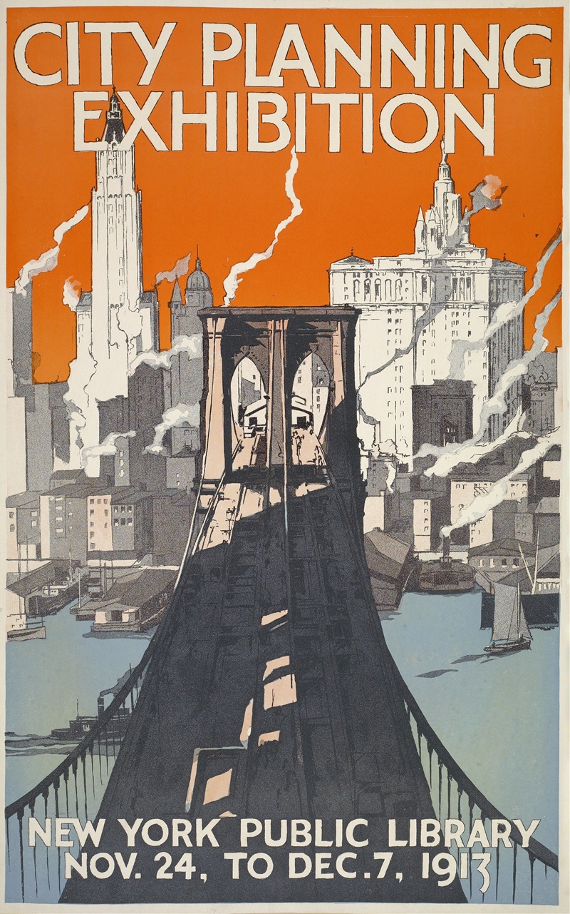 City Planning Exhibition by Аноним, 1913 — digital art print download
