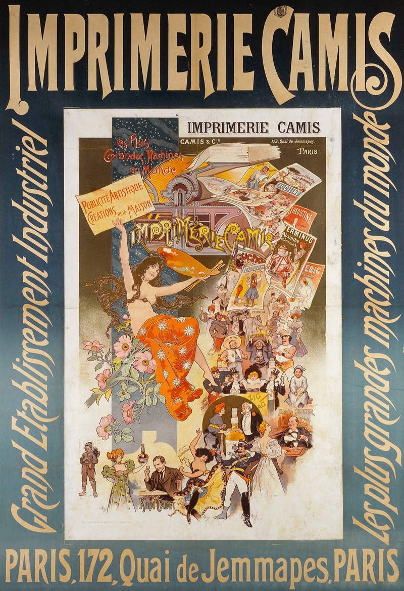 Imprimerie Camis by Аноним — digital art print download