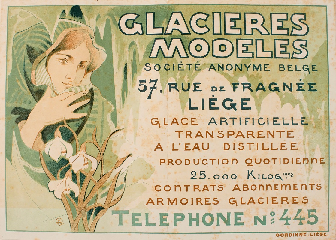 Glacieres Modeles by Огюст Донне, 1890-1903 — digital art print download
