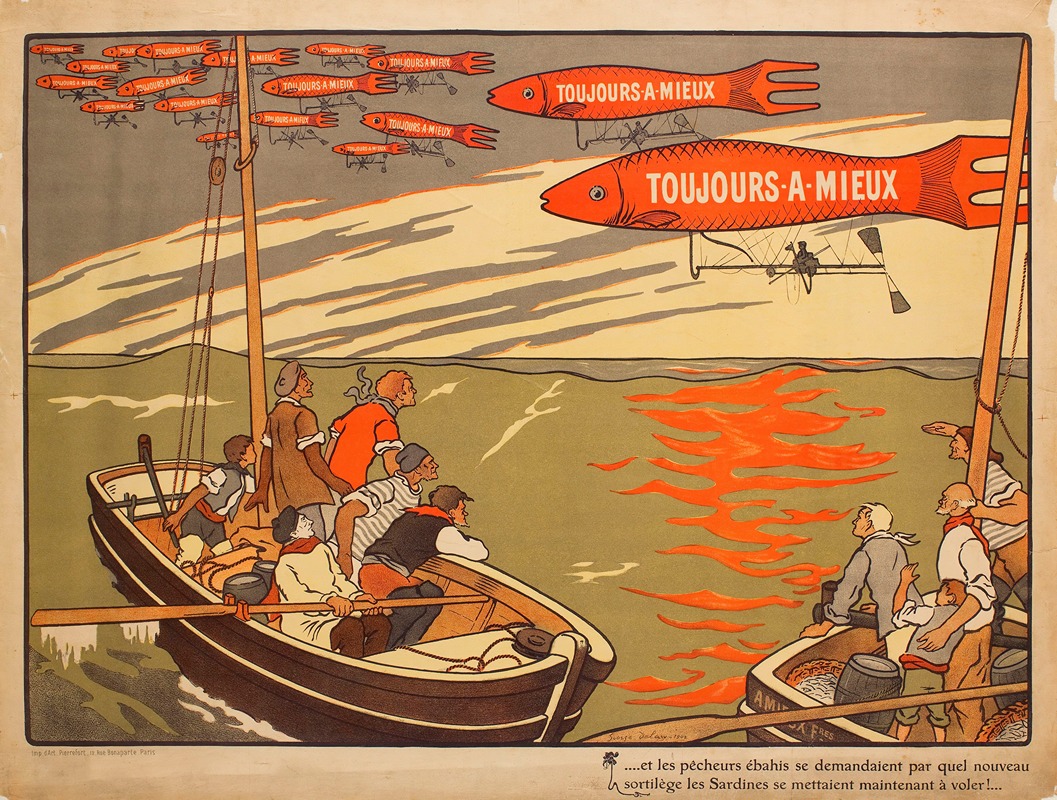 Toujours-A-Mieux by Georges Delaw, 1902 — digital art print download