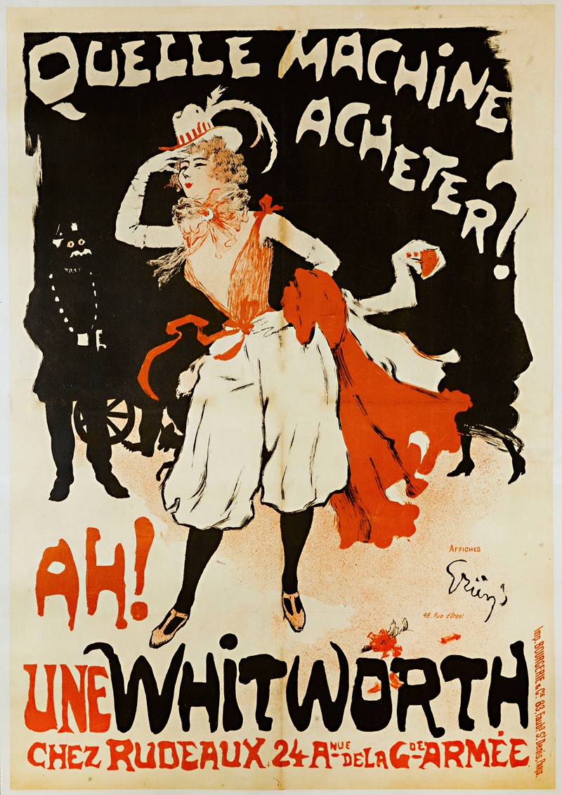 Quelle Machine Acheter by Жюль-Александр Грюн, 1897 — digital art print download