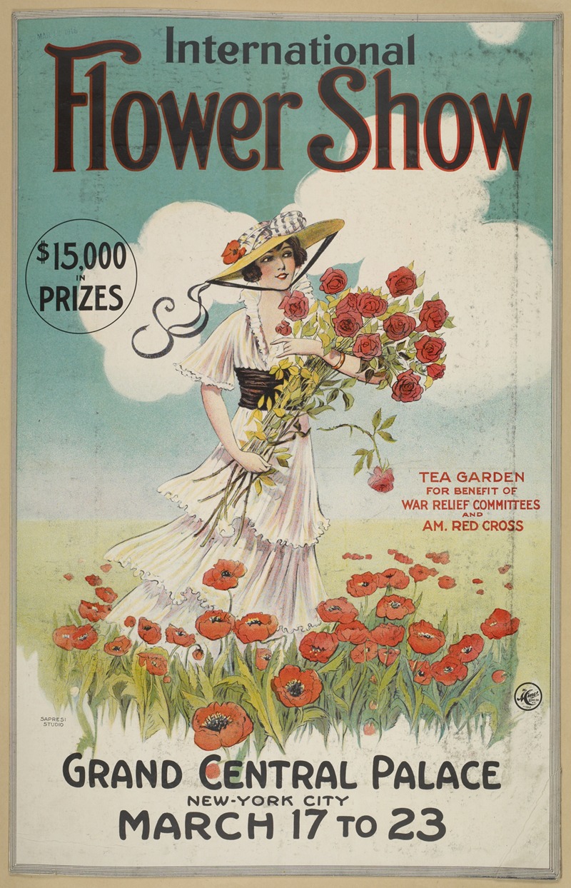 International Flower Show by Аноним, 1887 - 1922 — digital art print download