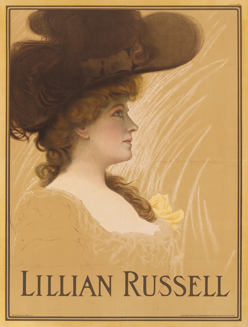 Lillian Russell by Аноним, 1906 — digital art print download