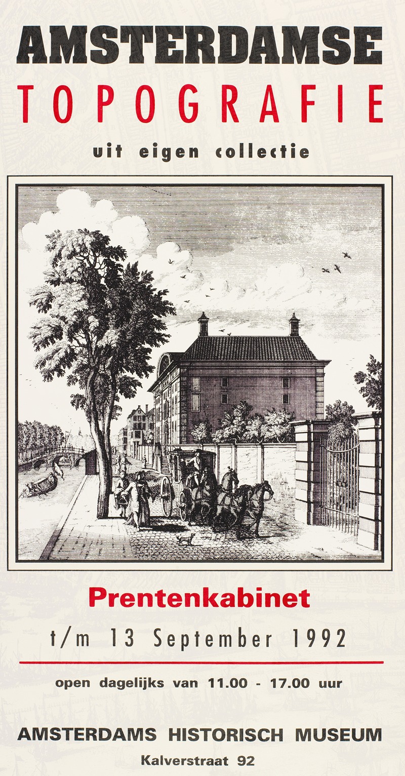 Amsterdamse topografie uit eigen collectie — Edo Mulder