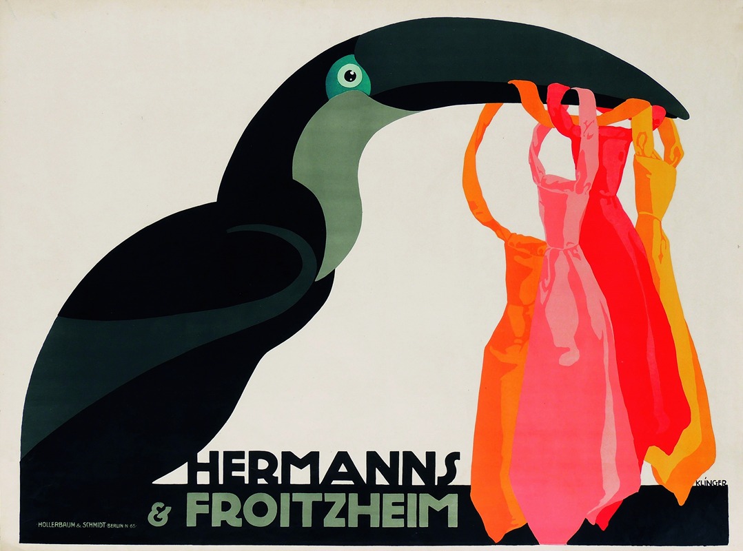 Hermanns and Froitzheim by Юлий Клингер, 1911 — digital art print download