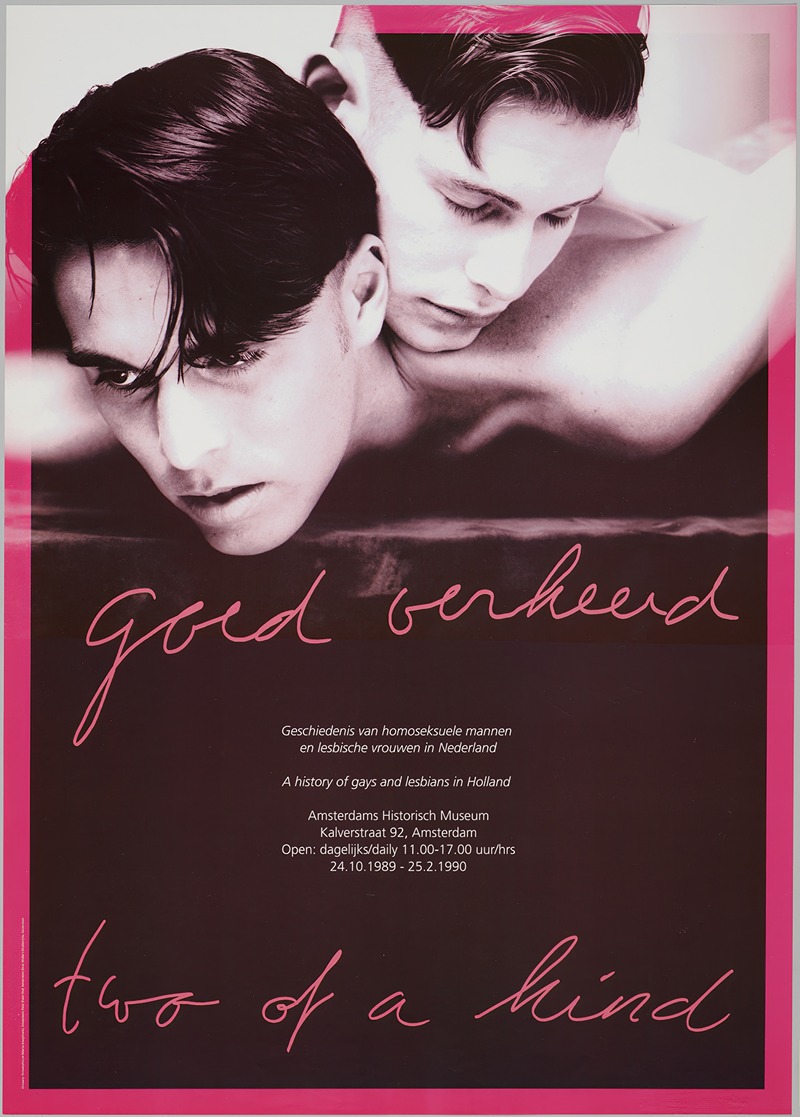 Affiche voor tentoonstelling Goed verkeerd — Marise Knegtmans