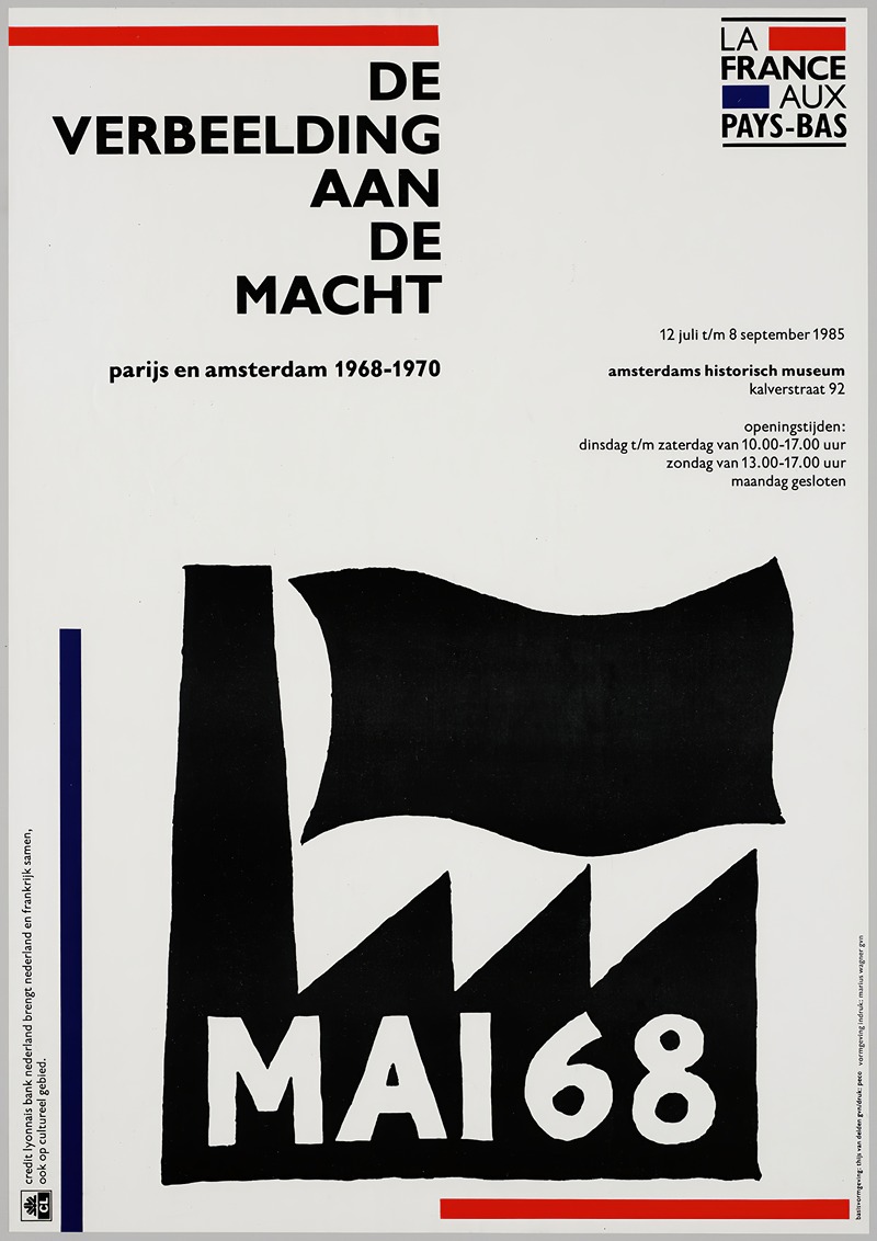 De verbeelding aan de macht by Thijs van Delden, 1985 — digital art print download