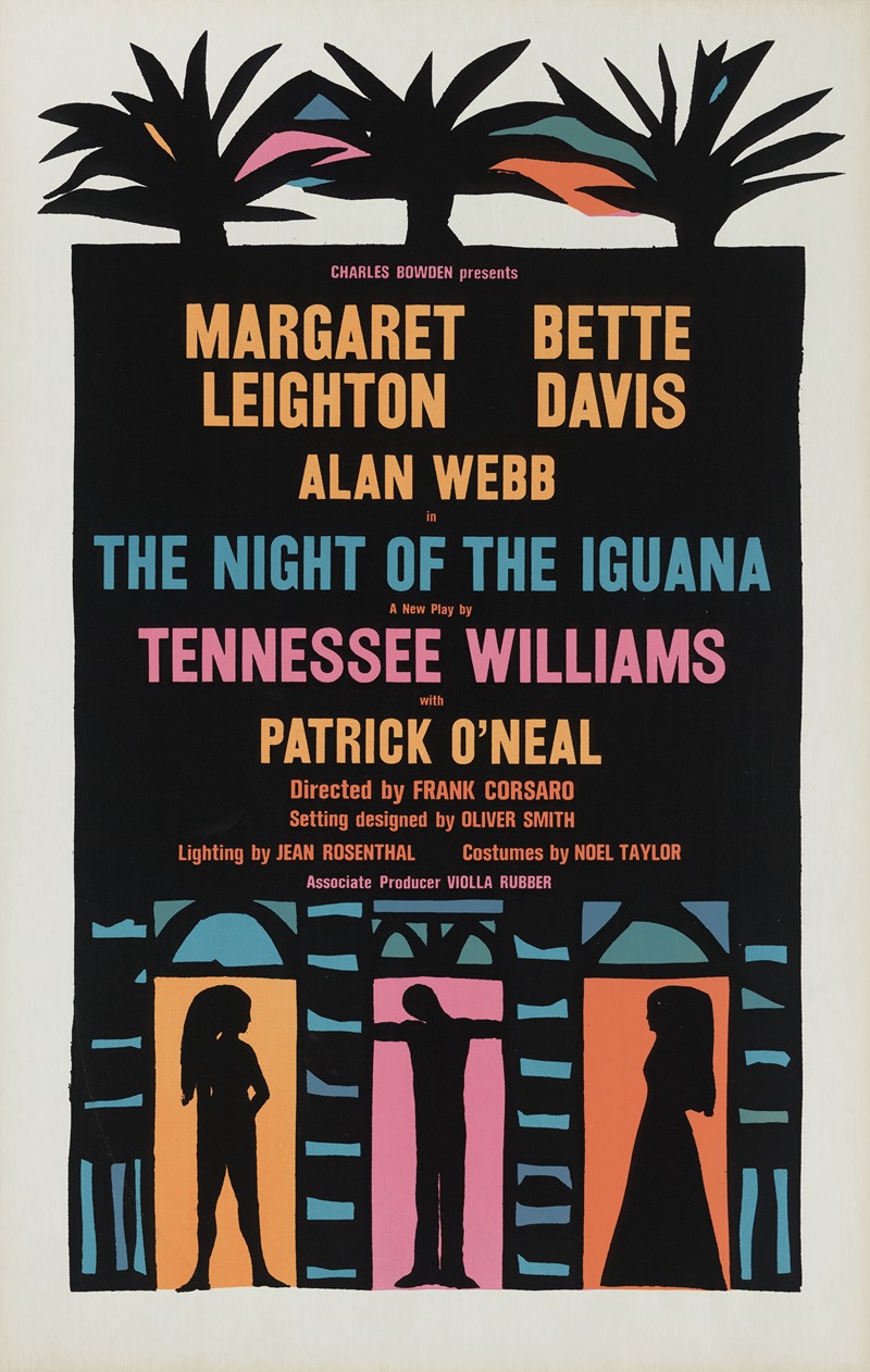 The Night of the iguana — Artcraft Lithograph