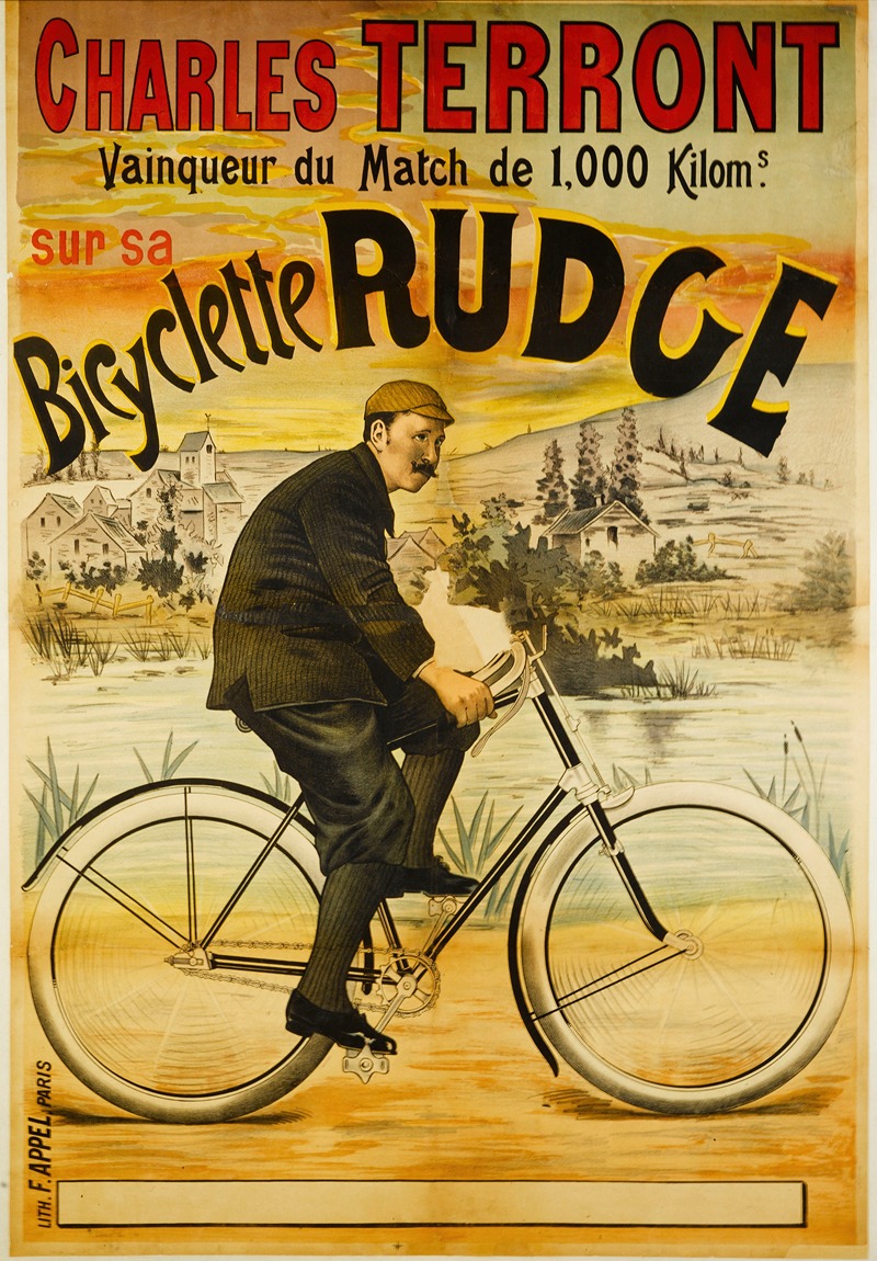Bicyclette Rudge by Аноним, 1880-1900 — digital art print download