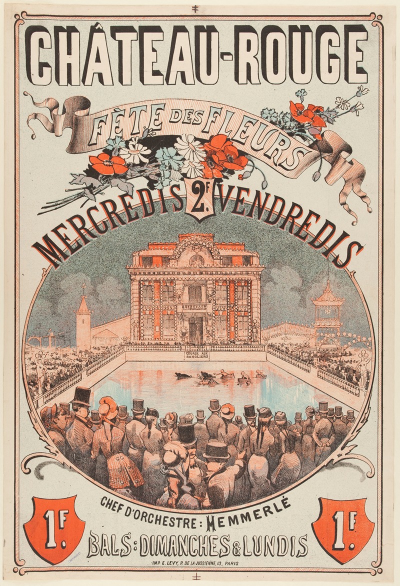 Château-Rouge Fete Des Fleurs — Anonymous