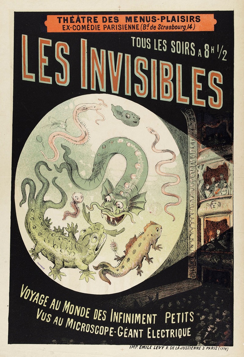 Les Invisibles by Аноним, 1883 — digital art print download