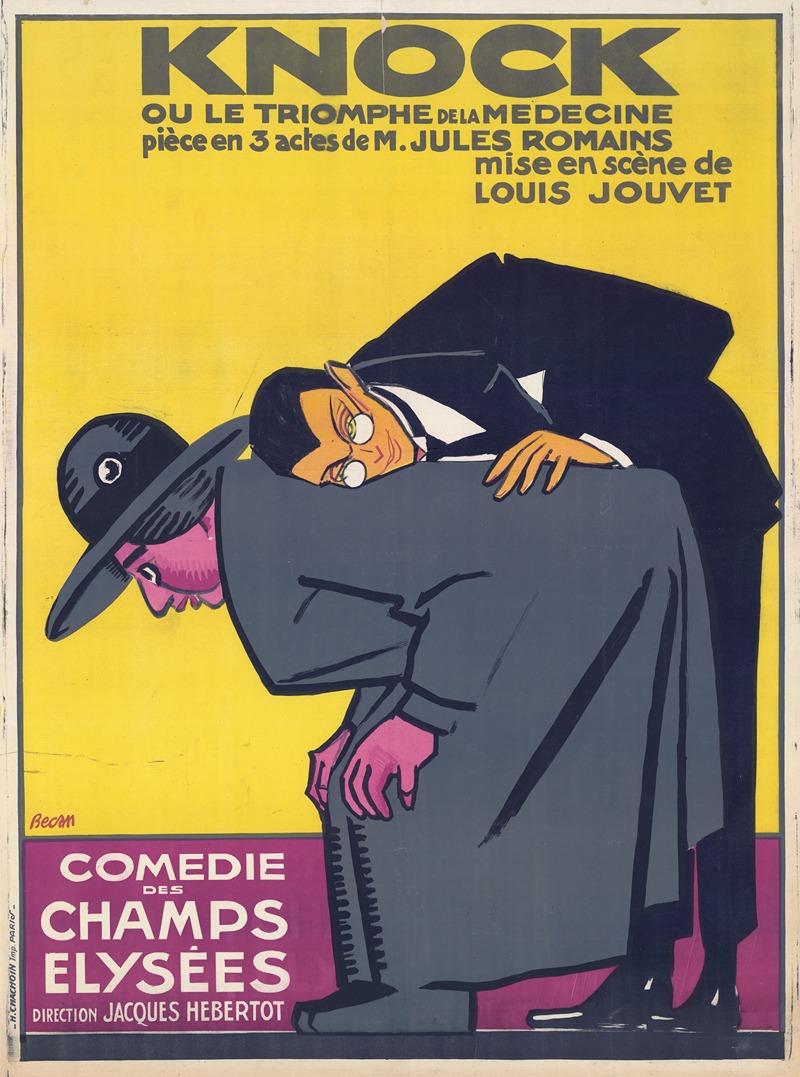 Knock ou le triomphe de la médicine — Bernhard Cahn