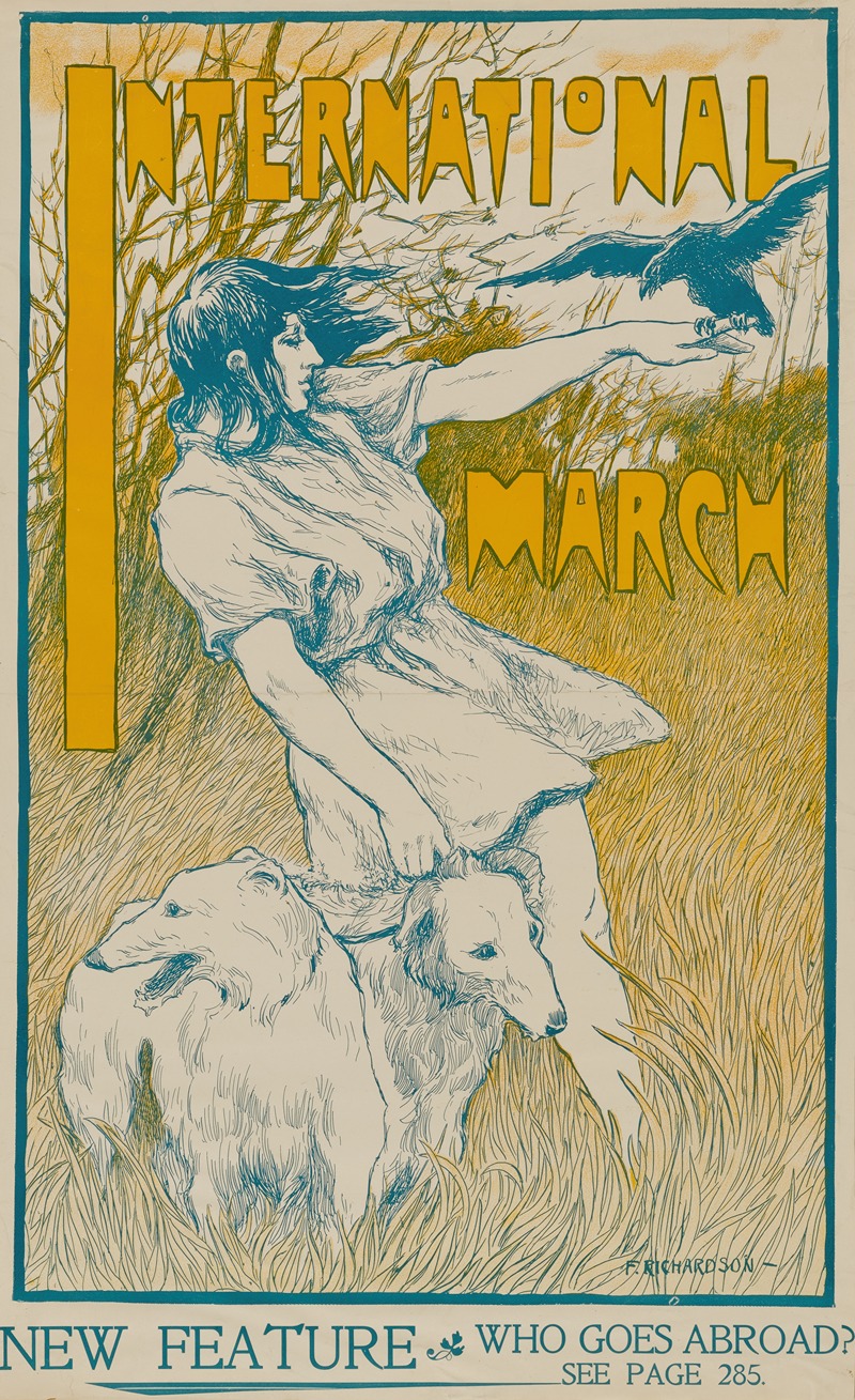 International–March by Frederick Richardson — digital art print download