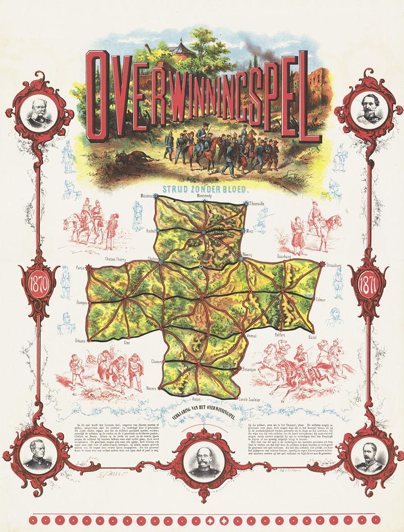 Overwinningspel – strijd zonder bloed — G.J. Bos & Co.