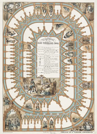Sint-Nicolaasspel by Gebroeders Braakensiek — digital art print download