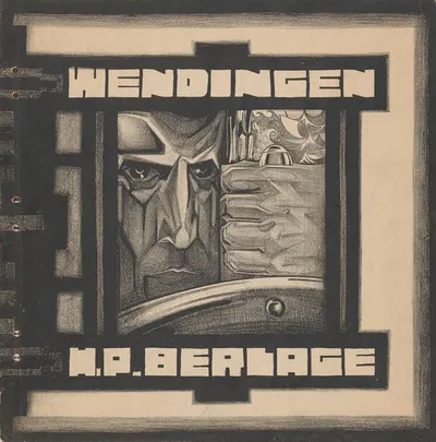 Voorkant omslag Wendingen 1920 by Як Йонгерт, 1920 — digital art print download