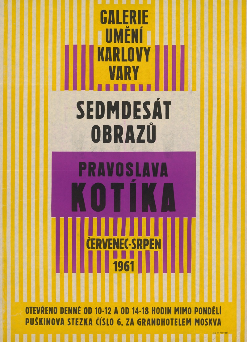70 obrazov Branislava Kotíka — Аноним