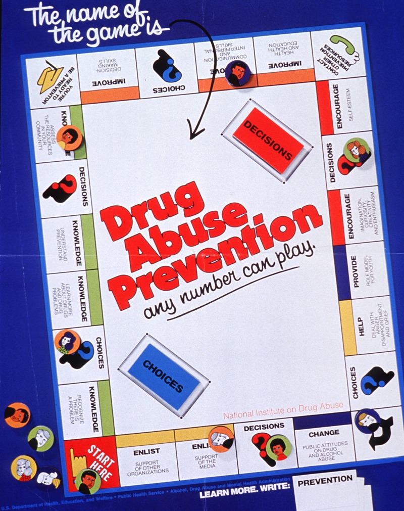 Drug abuse prevention by National Institutes of Health — digital art print download