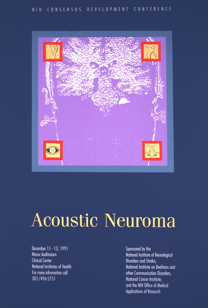 Acoustic neuroma by National Institutes of Health, 1991 — digital art print download