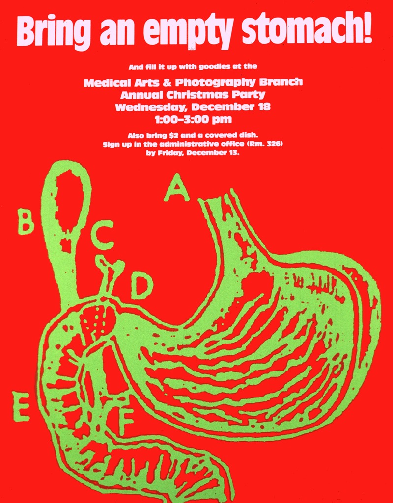 Bring an empty stomach! by National Institutes of Health — digital art print download