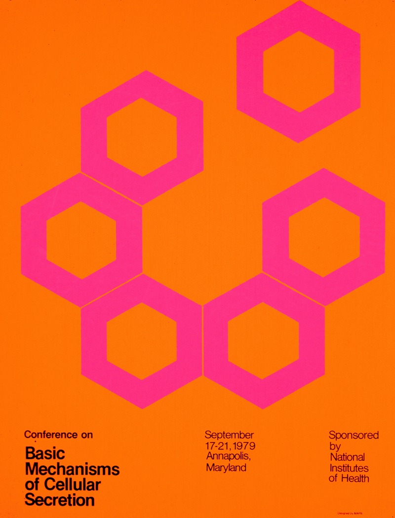 Conference on Basic Mechanisms of Cellular Secretion by National Institutes of Health, 1979 — digital art print download