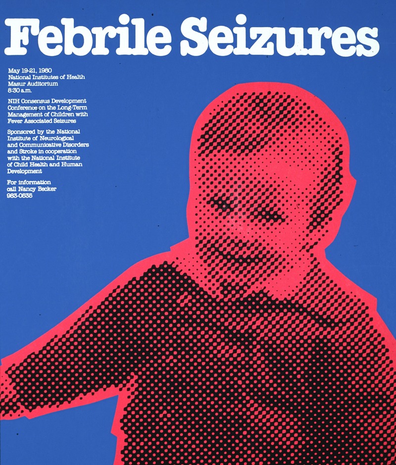 Febrile seizures by National Institutes of Health, 1980 — digital art print download