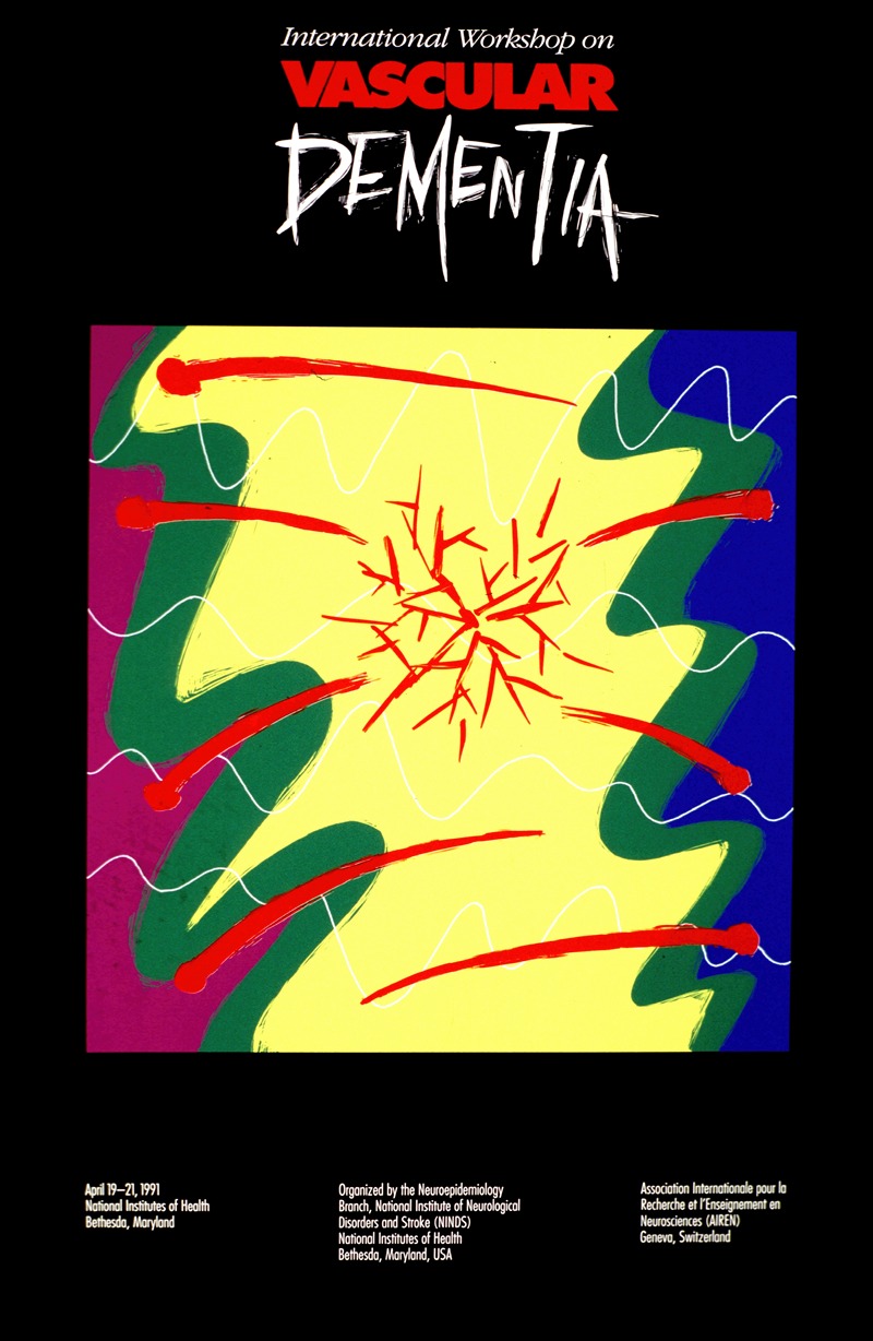International workshop on vascular dementia by National Institutes of Health, 1991 — digital art print download