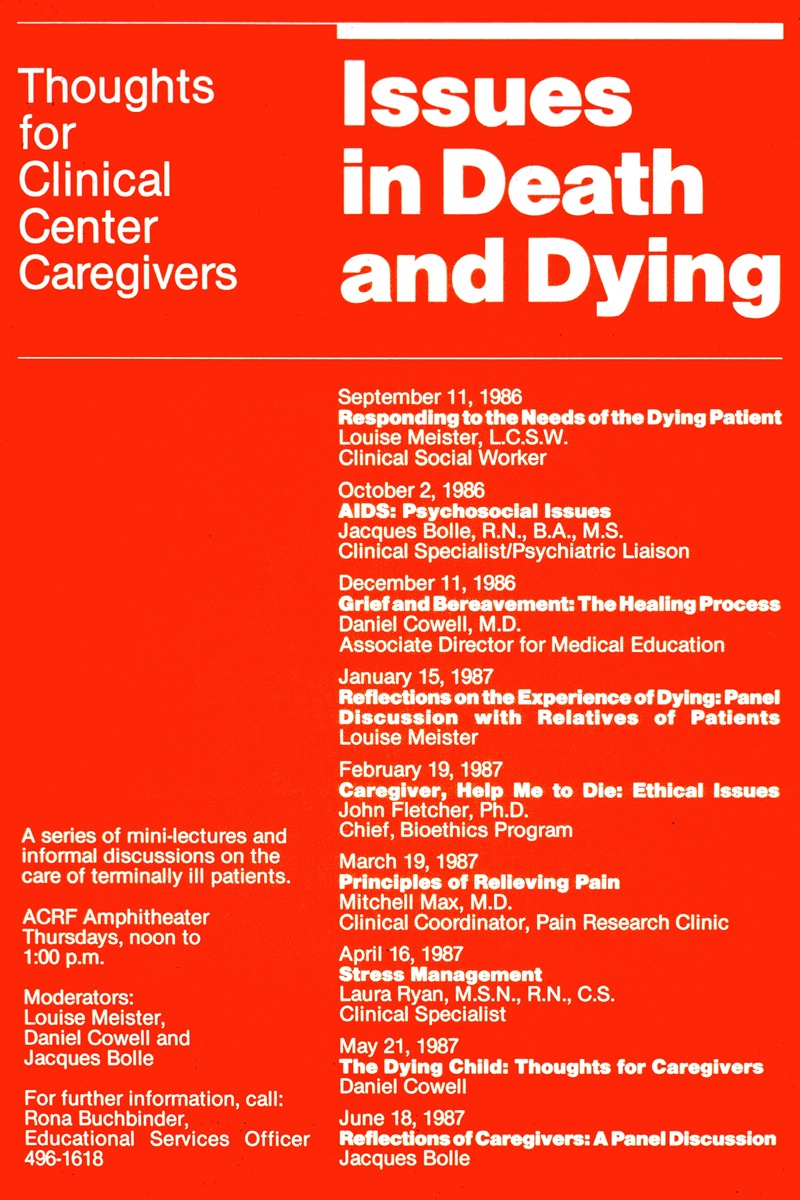 Issues in death and dying by National Institutes of Health, 1986 — digital art print download