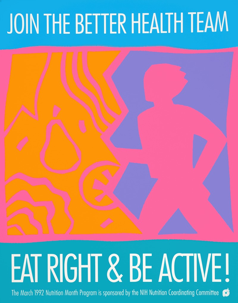 Join the better health team by National Institutes of Health, 1992 — digital art print download