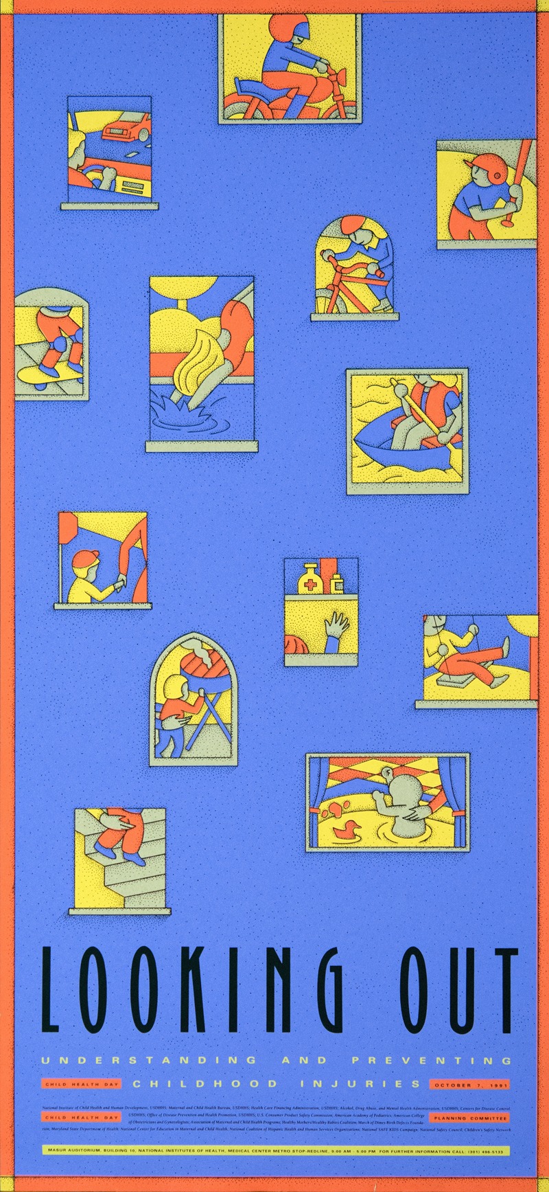 Looking out by National Institutes of Health, 1991 — digital art print download
