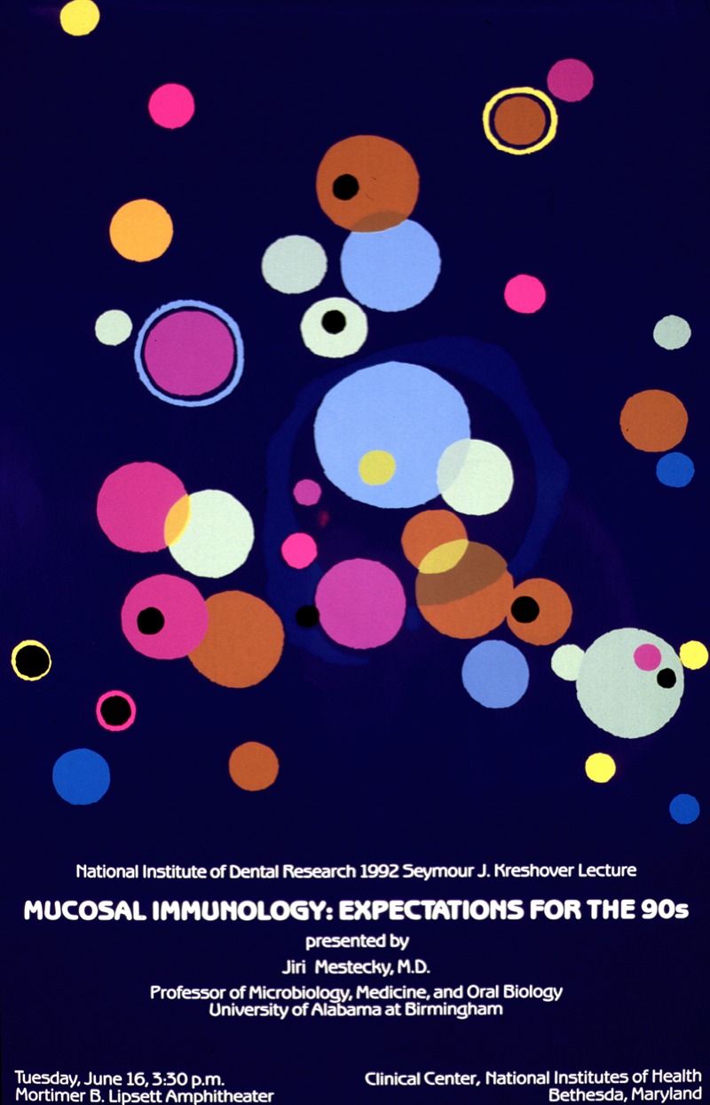 Mucosal immunology; expectations for the 90s by National Institutes of Health, 1992 — digital art print download