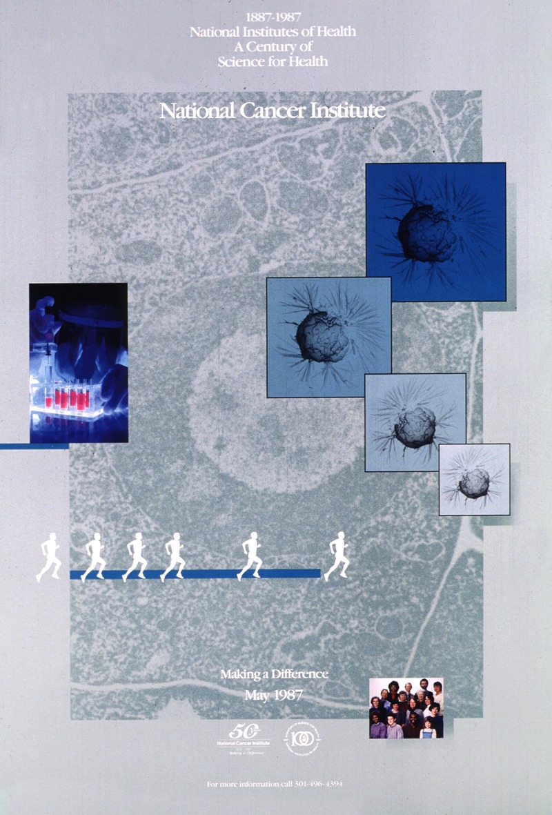 National Cancer Institute; making a difference by National Institutes of Health, 1987 — digital art print download