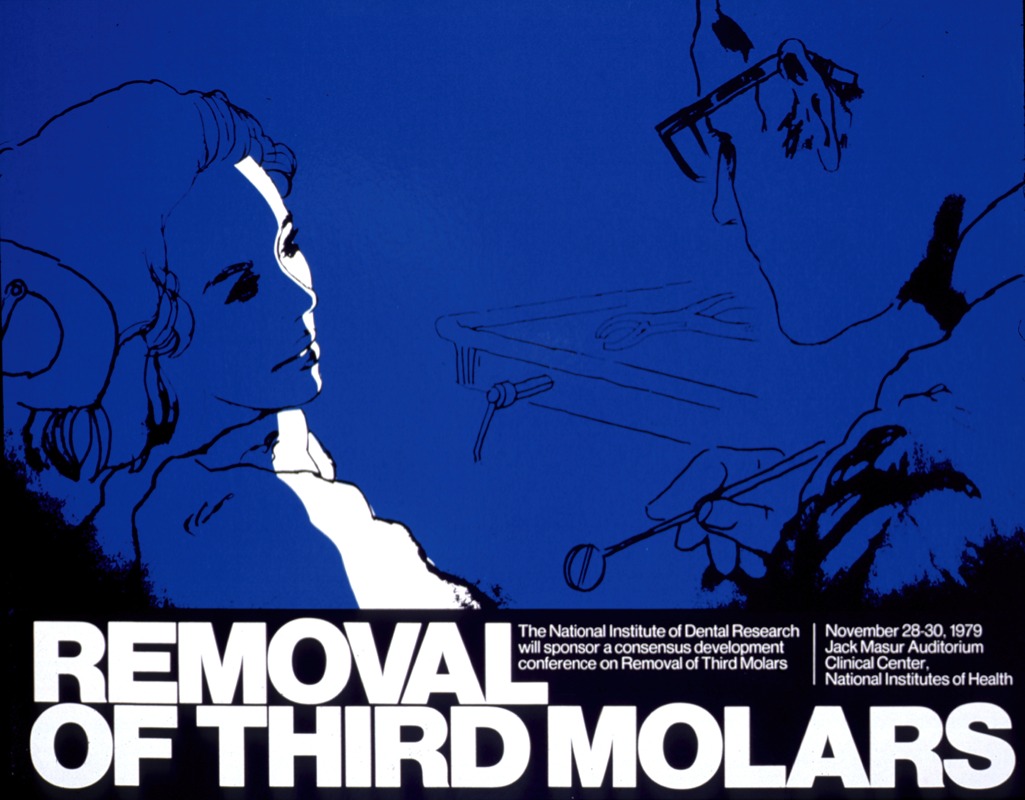 Removal of third molars by National Institutes of Health, 1979 — digital art print download