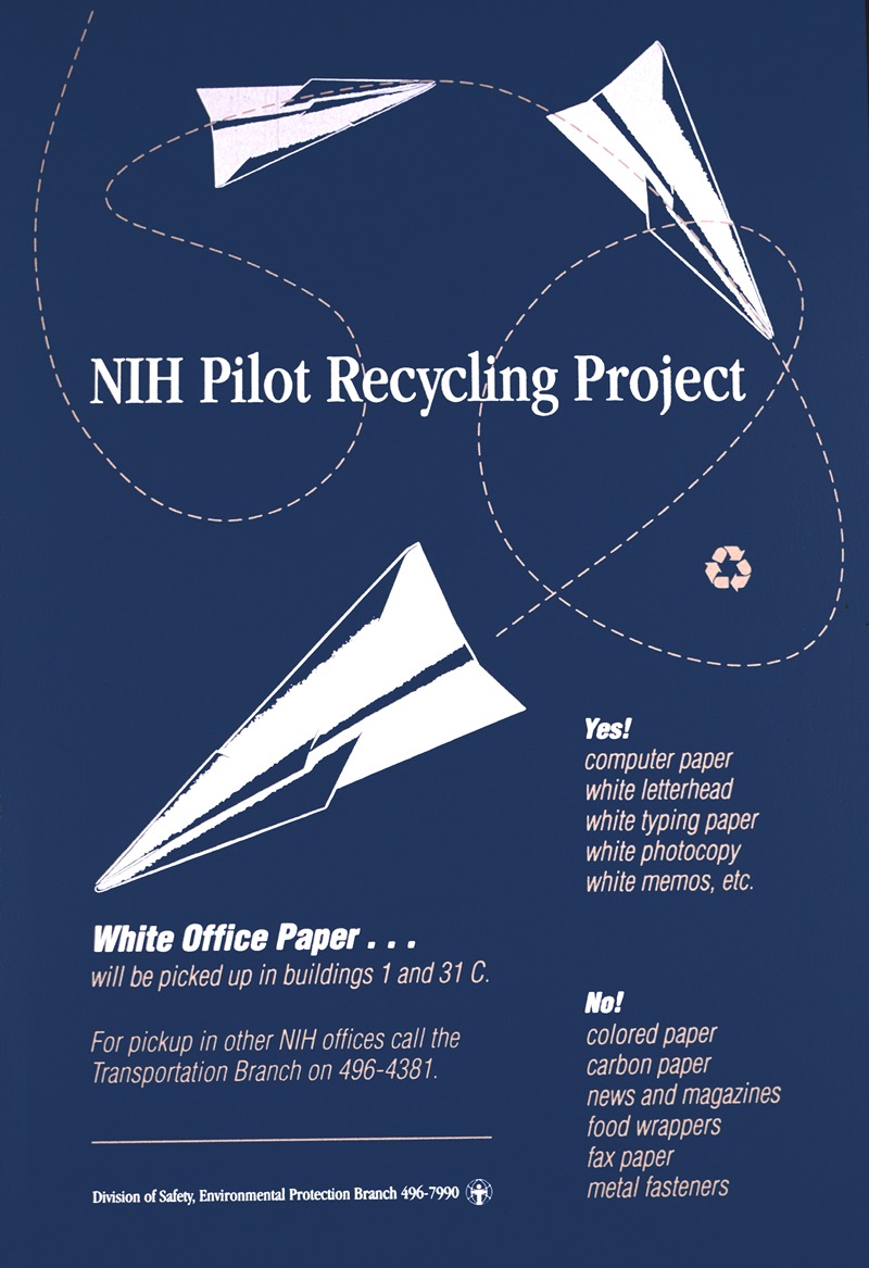 NIH pilot recycling project II by National Institutes of Health — digital art print download