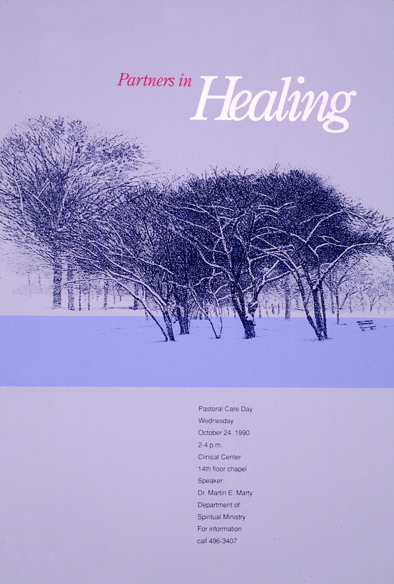 Partners in healing by National Institutes of Health, 1990 — digital art print download